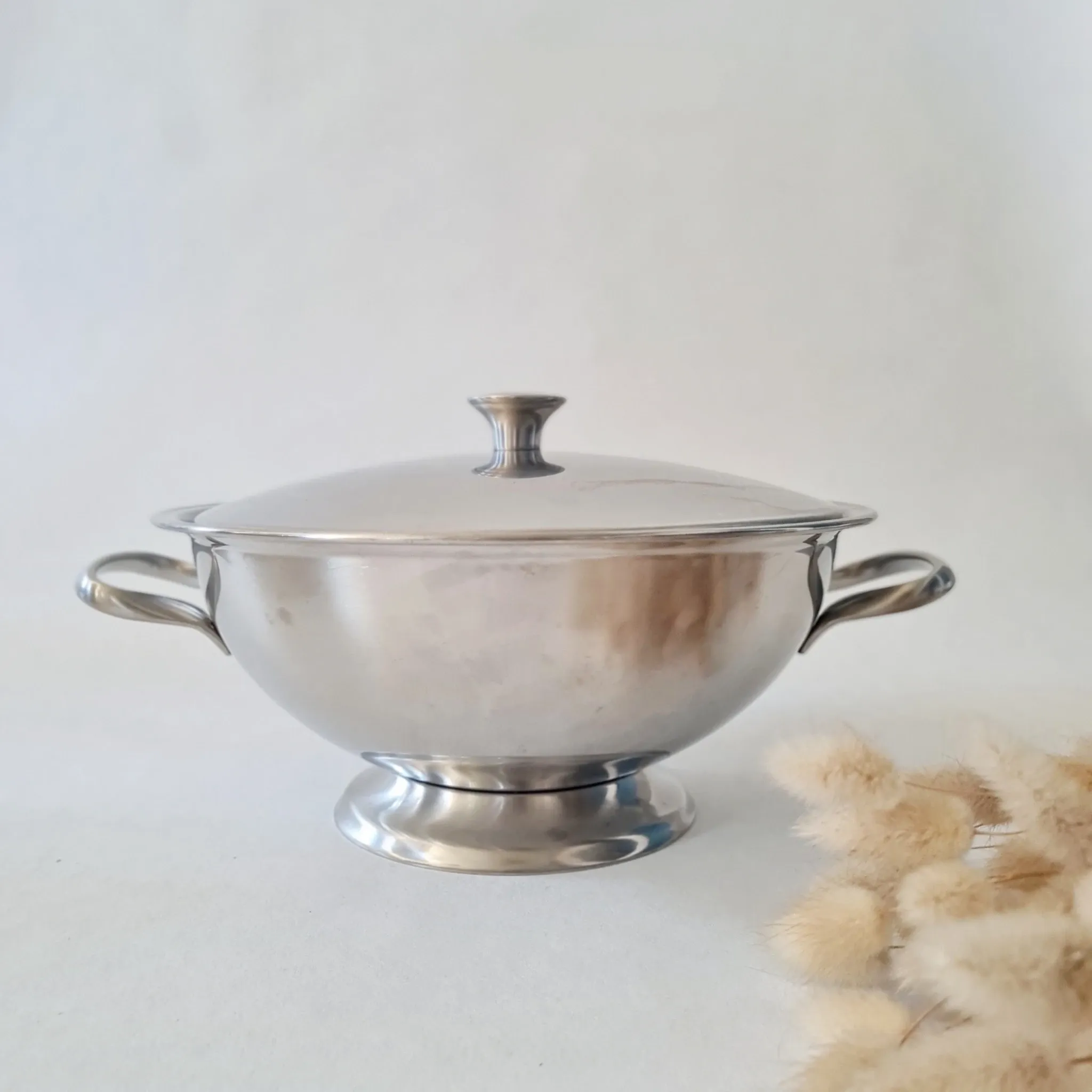 Soupière / légumier couvert inox 18-8 – Guy Degrenne