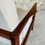 Vintage Scandinavian Teak Armchair, Circa 60's