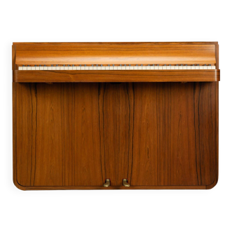 Danish Design Rosewood pianette bij Louis Zwicki, 1950s