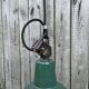 Industrial, Loft Green Enamel Pendant Lamp OBg-1, 1960s