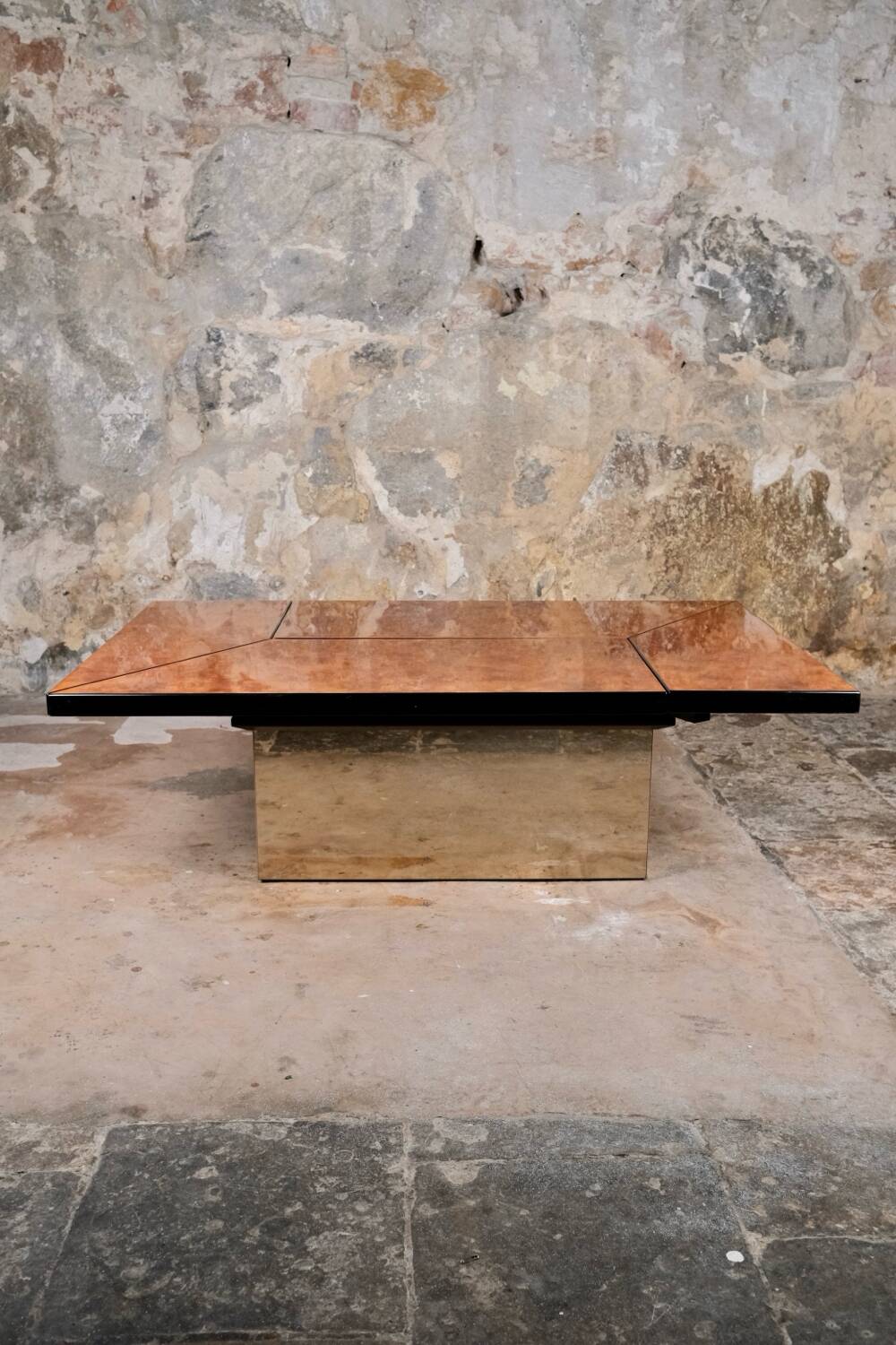 Bar coffee table, Paul Michel for Roche Bobois, 1980