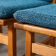 Set of 4 dining chairs model 3232 by Borge Mogensen for Fredericia Denmark 1958