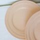 Set of 4 vintage porcelain dessert plates