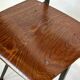 Vintage Marko holland industrial school chair 60's netherlands design