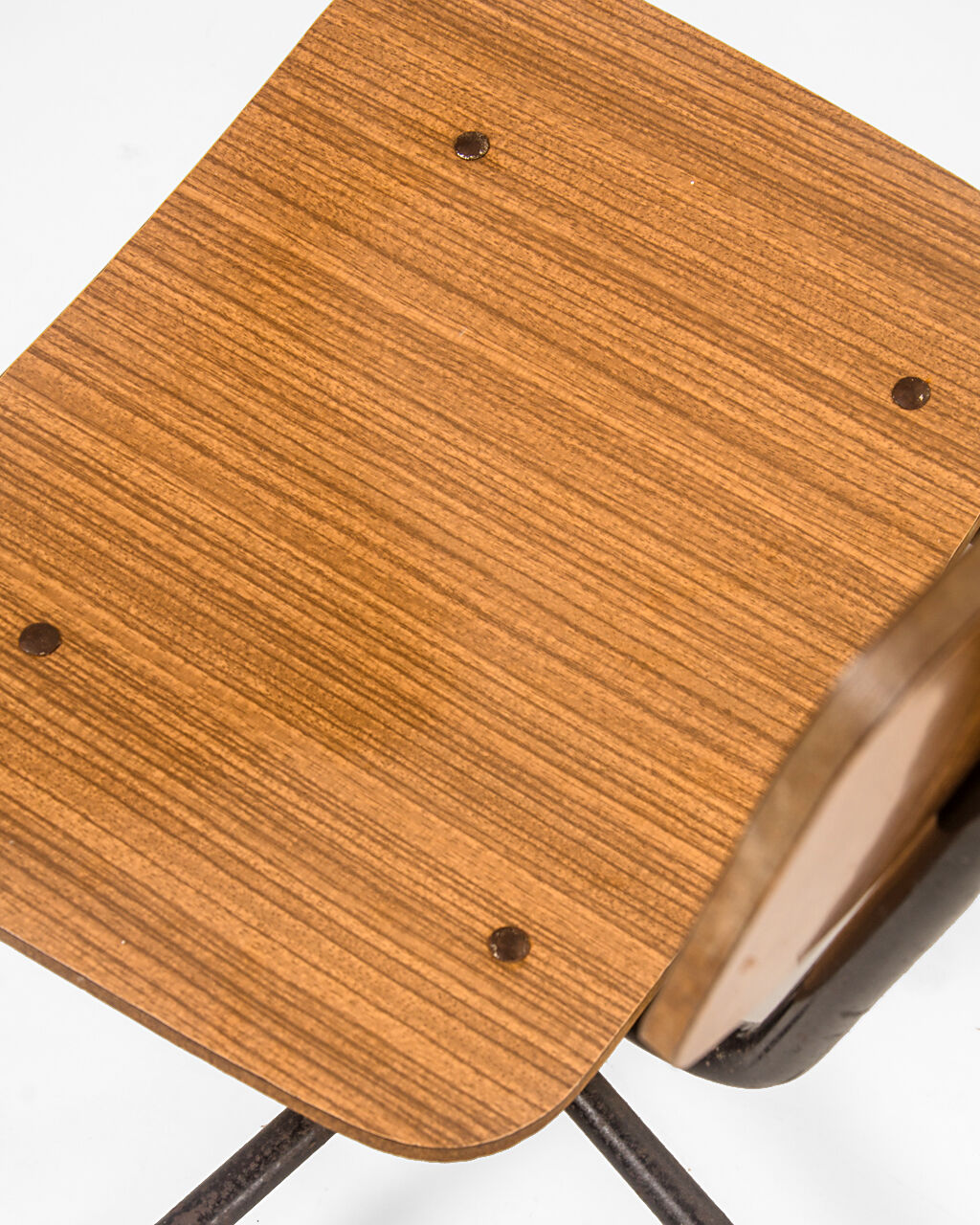 Vintage chair in metal and formica, 1970s