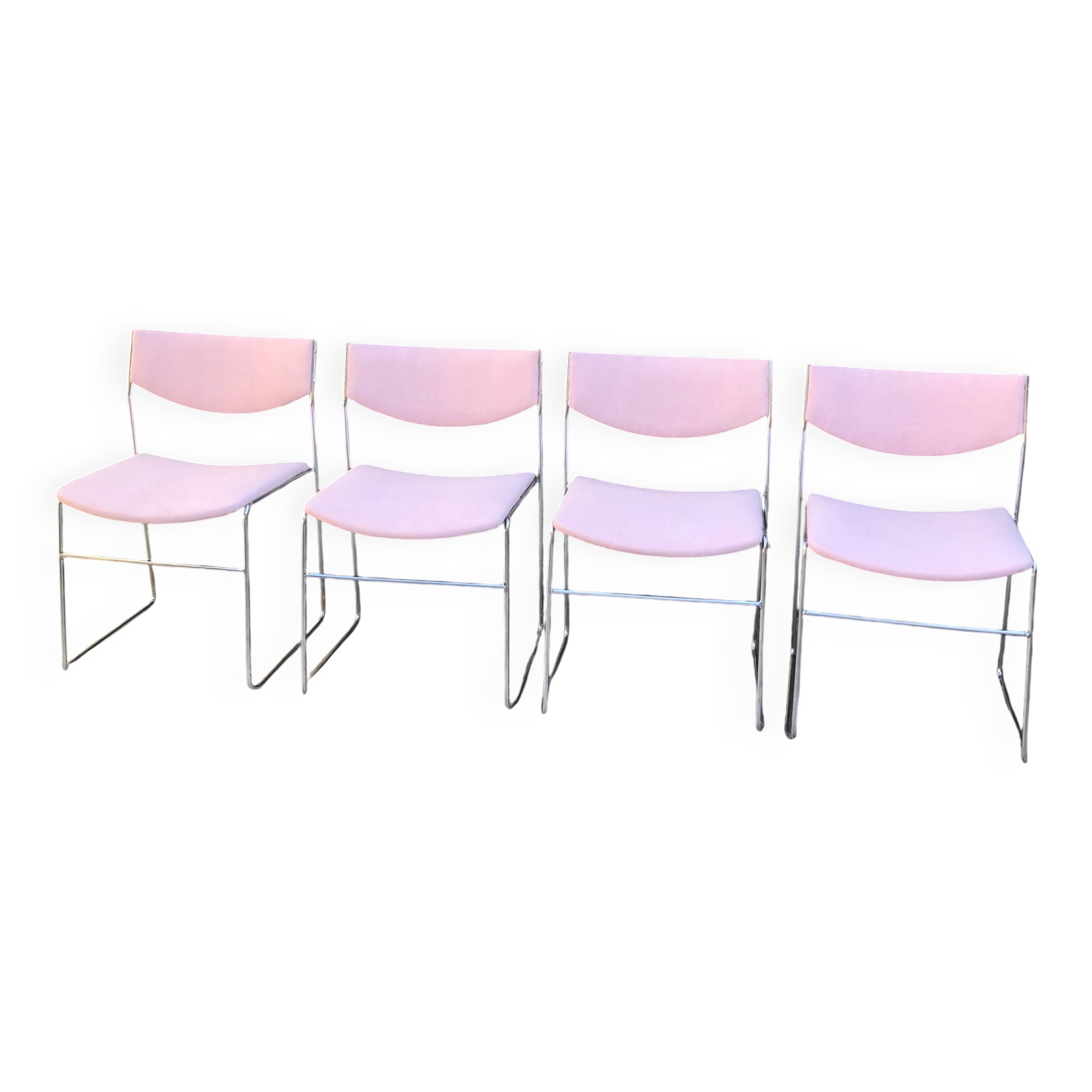 4 chaises vintages