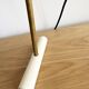 Large Italian table lamp in brass design from the 50s