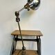 Lampe articulee 1900 atelier Paris orfevrerie