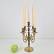 French Rustic Copper Candlestick, 1950