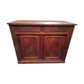 Ancien buffet parisien en chêne 2 portes 2 tiroirs