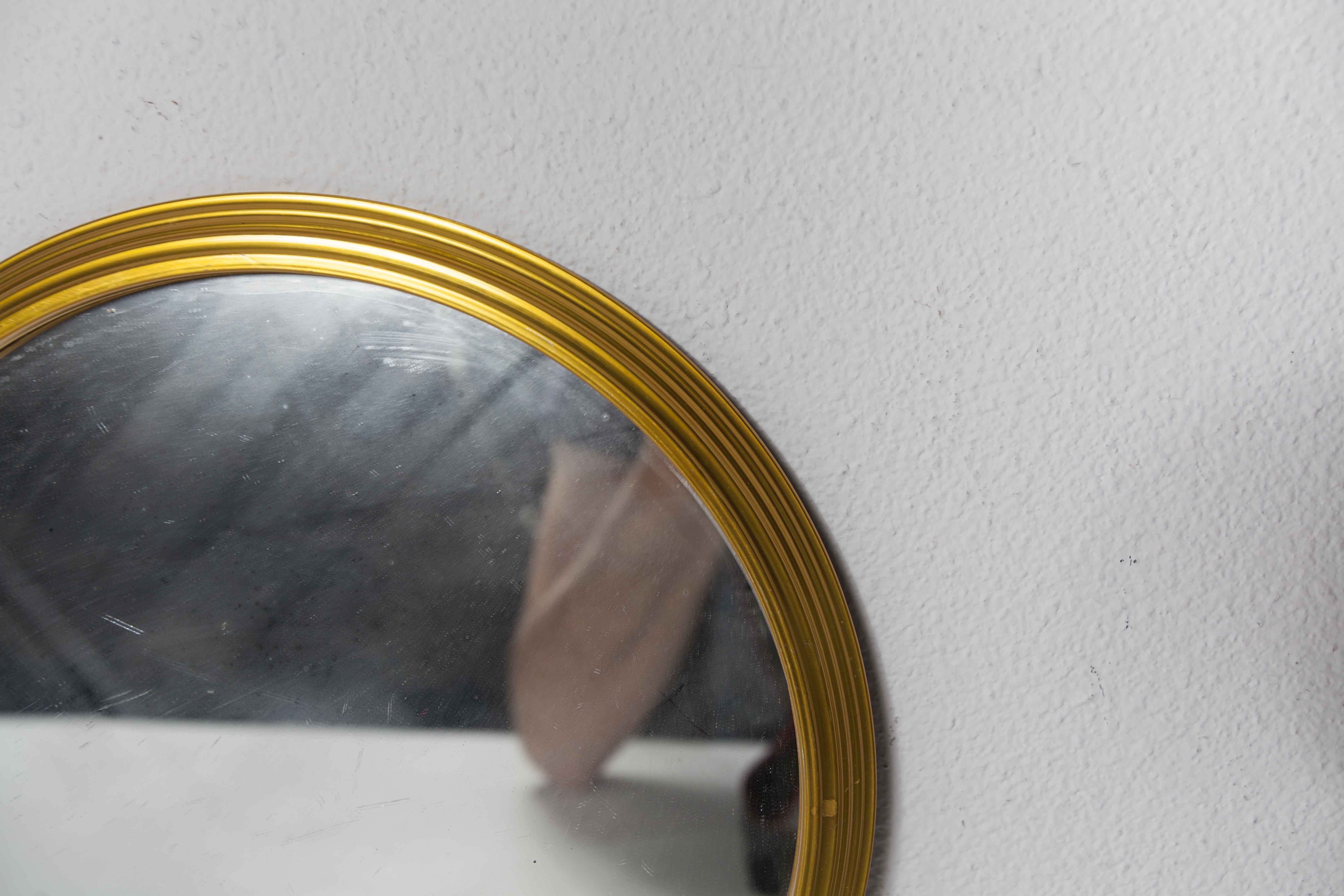 Golden mirror top 1960 d32cm