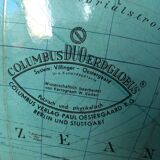 Globe earth columbus duo vintage 1960 43cm