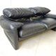 Canapé Maralunga en cuir par Vico Magistretti pour Cassina, 1973