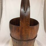 Old Chinese wooden bucket