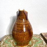 Small pitcher / carafe in glazed stoneware