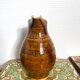 Small jug / glazed stoneware carafe