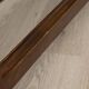 Vintage table 60s wood and glass design fontana arte
