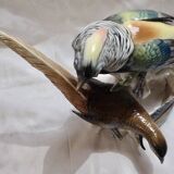 Pair of porcelain birds from Saxony