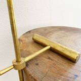 Grande lampe Italienne à contrepoids en laiton de design 50