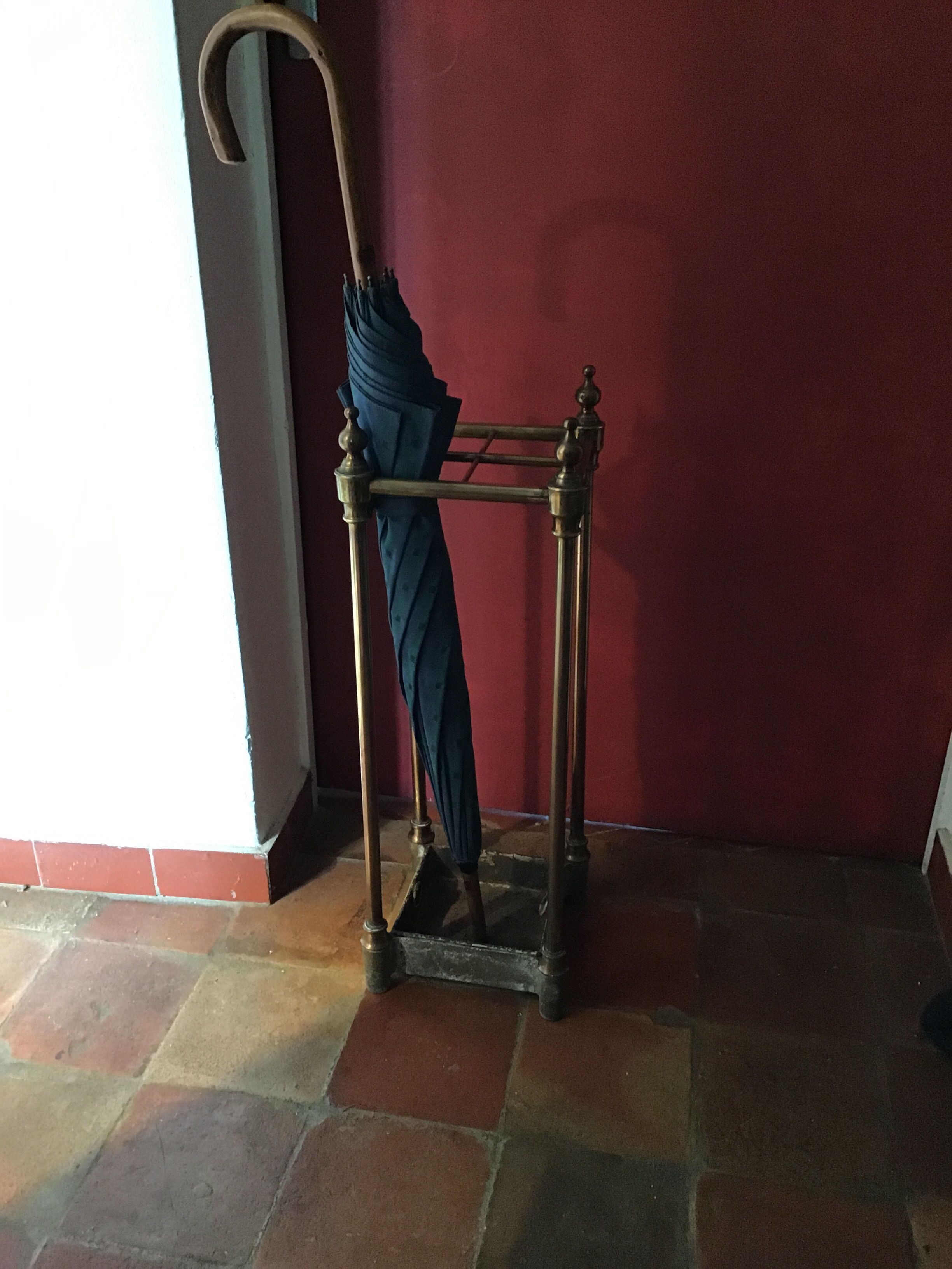 Door brass and cast iron 1900 umbrella