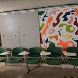 Lot 2 Castelli amphitheater benches by Giancarlo Piretti