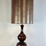 Vintage 70's glazed ceramic lamp
