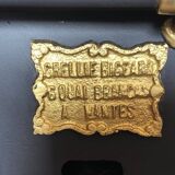 Antique cast iron stove stove