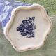 Fine English earthenware jug, cobalt blue decoration, Victoria Ware Ironstone.