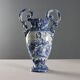 Ancient triptych of vases Giuseppe Mazzotti Albissola 20th Century