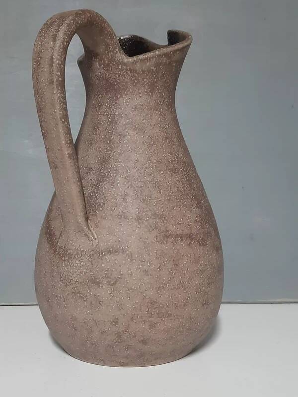 Pitcher signed ACCOLAY - Jug Carafe Vase in ceramic by Accolay