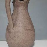 Pitcher signed ACCOLAY - Jug Carafe Vase in ceramic by Accolay