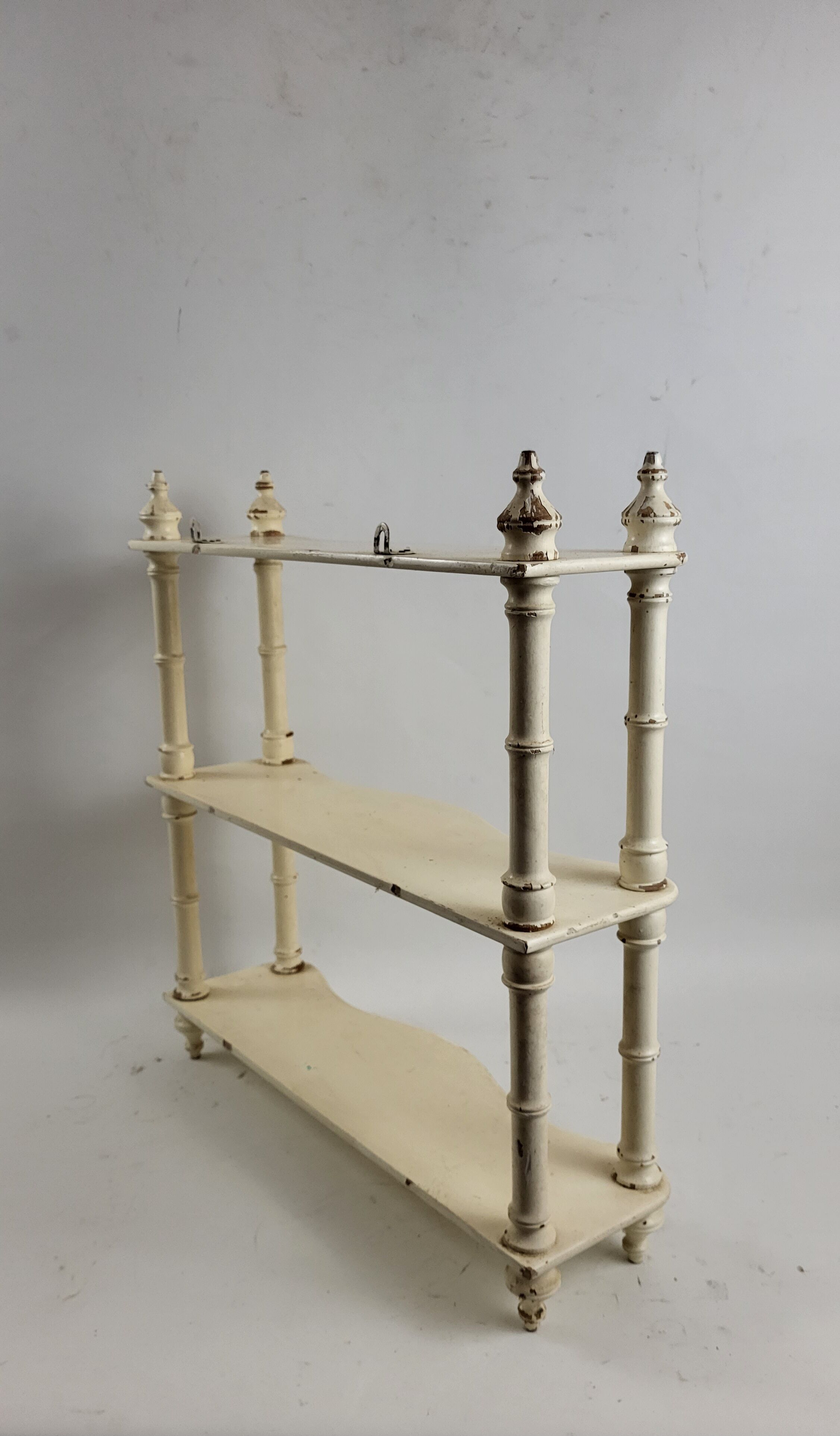 Painted wooden shelves Napoleon III