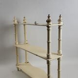 Painted wooden shelves Napoleon III