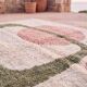 Authentic traditional Berber rug with colourful patterns 1.5/2.5 m