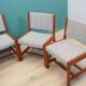 Set of five teak chairs, Danish design, 1970s, production: Denmark