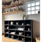 Craft furniture, painted wooden bookcase