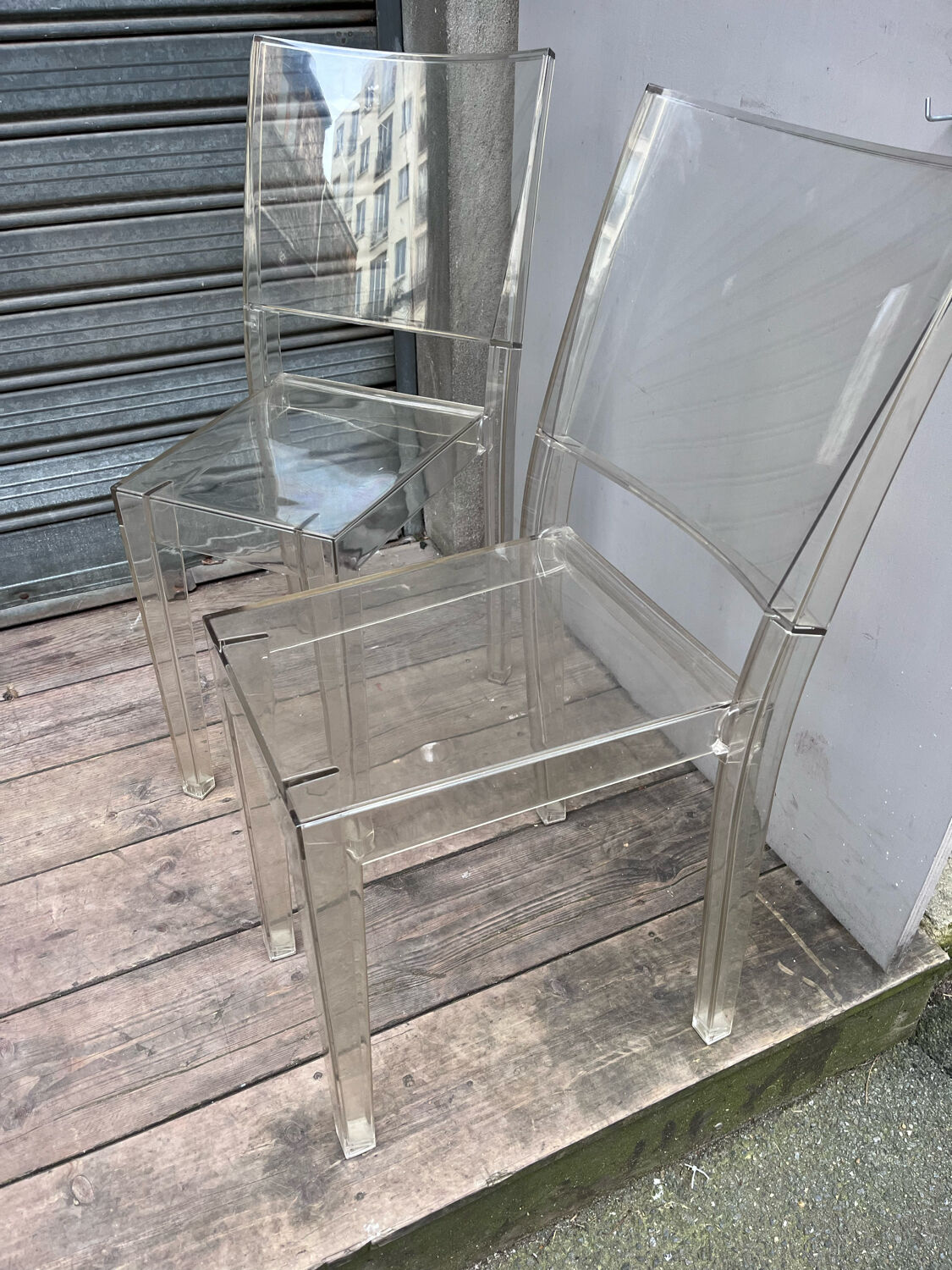 Paire de chaises La Marie Philippe Starck édition Kartell