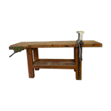 Old wooden workbench