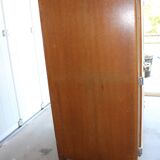 Vintage wooden refrigerator cabinet 2 doors