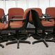 Suite de 8 fauteuil de bureau Comforto