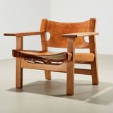 Borge Mogensen Spanish Chair for Fredericia Denmark 1958