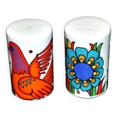 Salière poivrier acapulco en porcelaine de villeroy&boch vintage 1960-1970