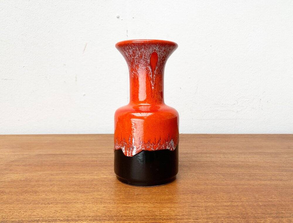 Vintage Ceramic Vase West German WGP by Jasba, 1970s
