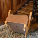 Chair caning and velvet cocktail