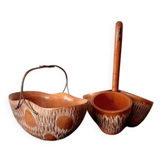 Aldo Tura baskets for Macabo