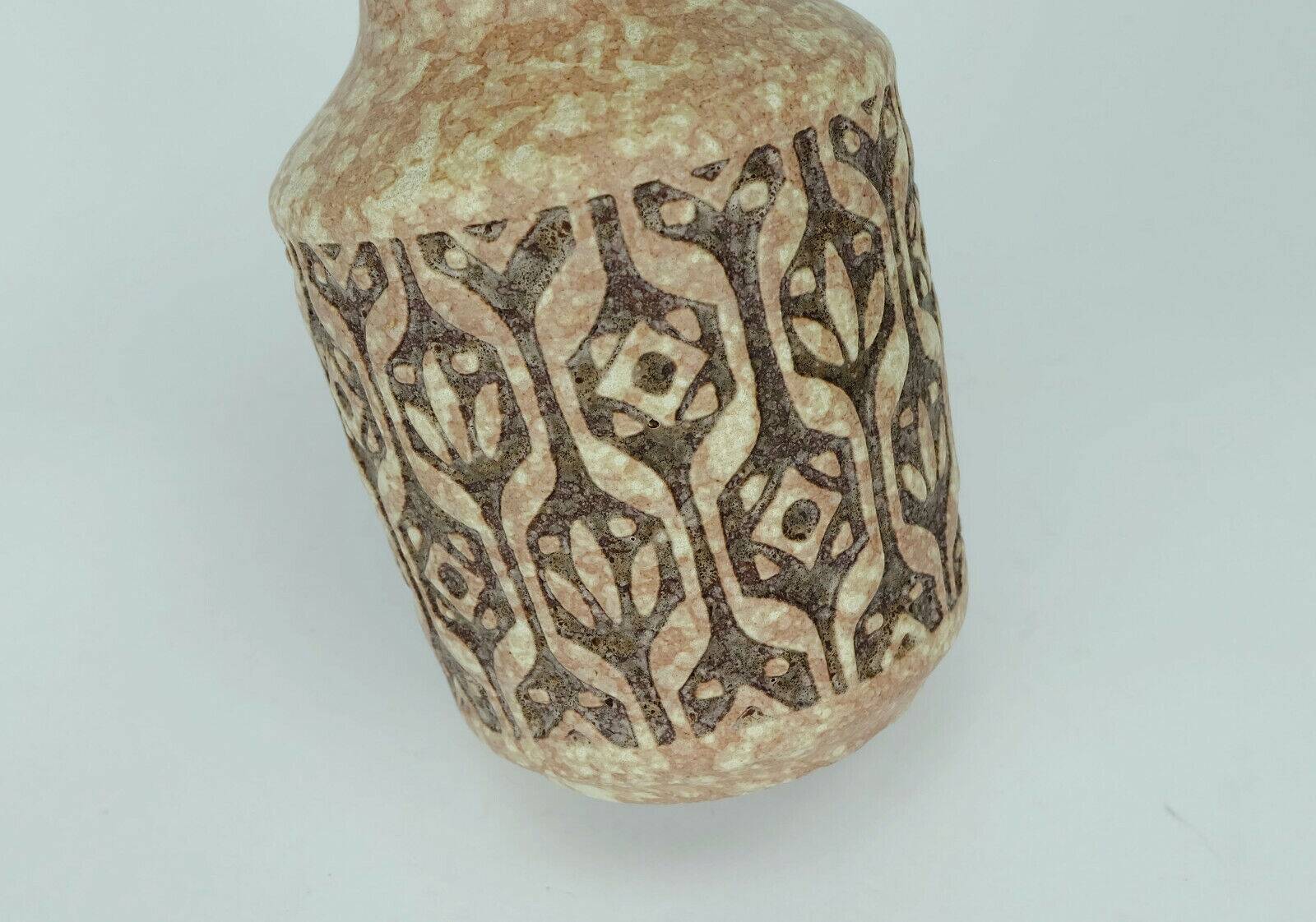 Vase 1960 u-keramik modèle 1193/20 décor abstrait