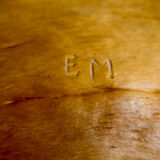 Old Swedish bowl made of authentic Sami wood