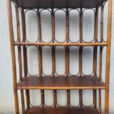 Rattan shelf