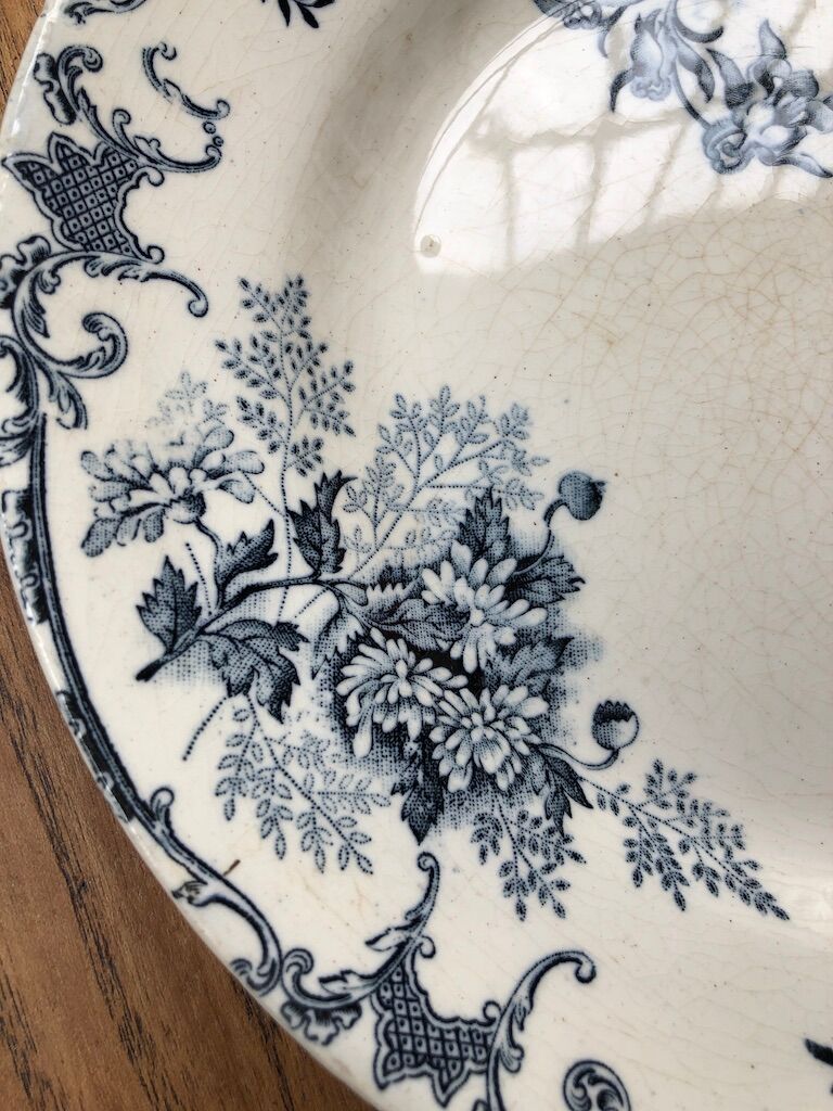 10 plates Terre de Fer Floreal Boulenger