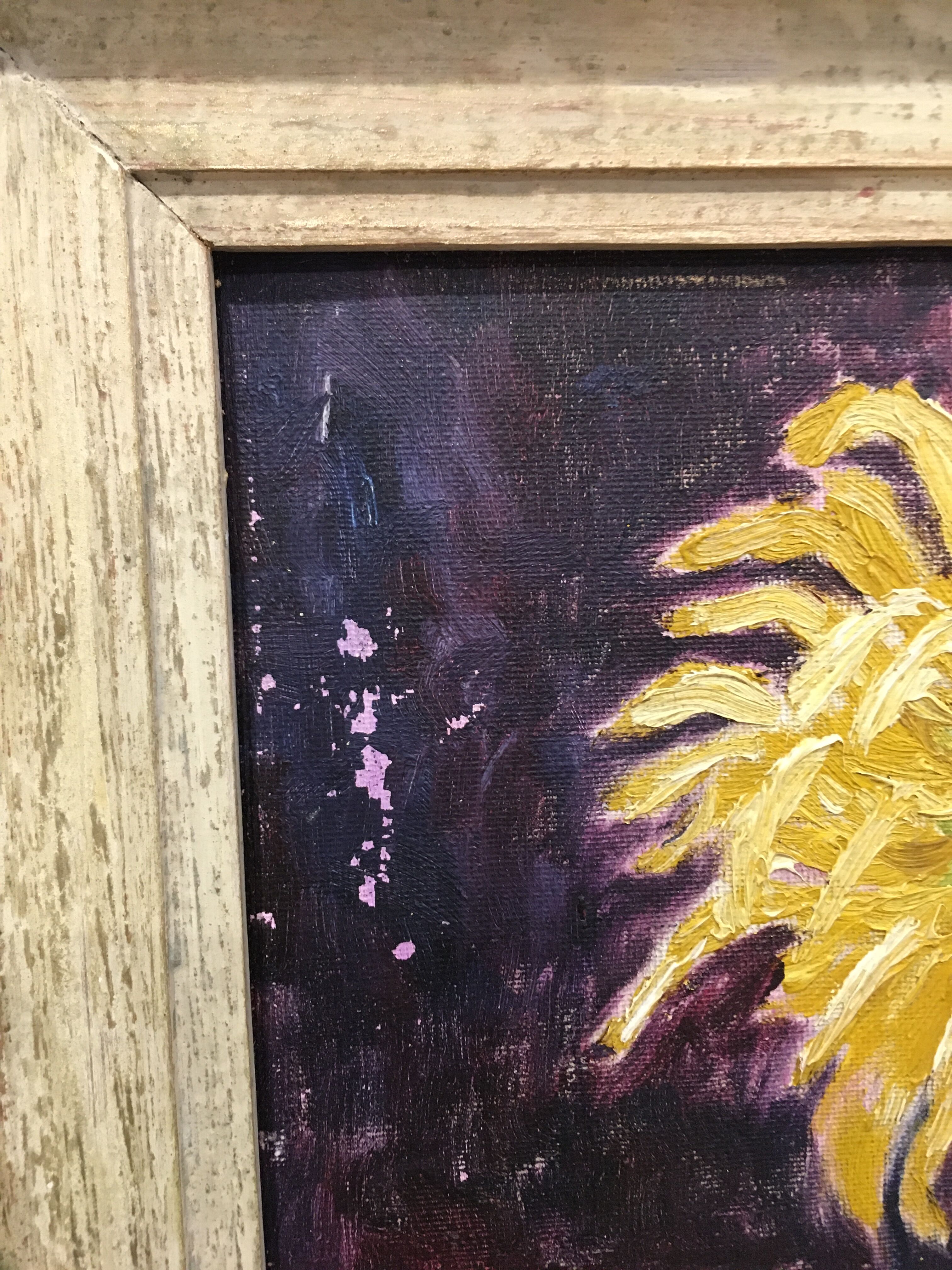 Still life Dahlias yellow